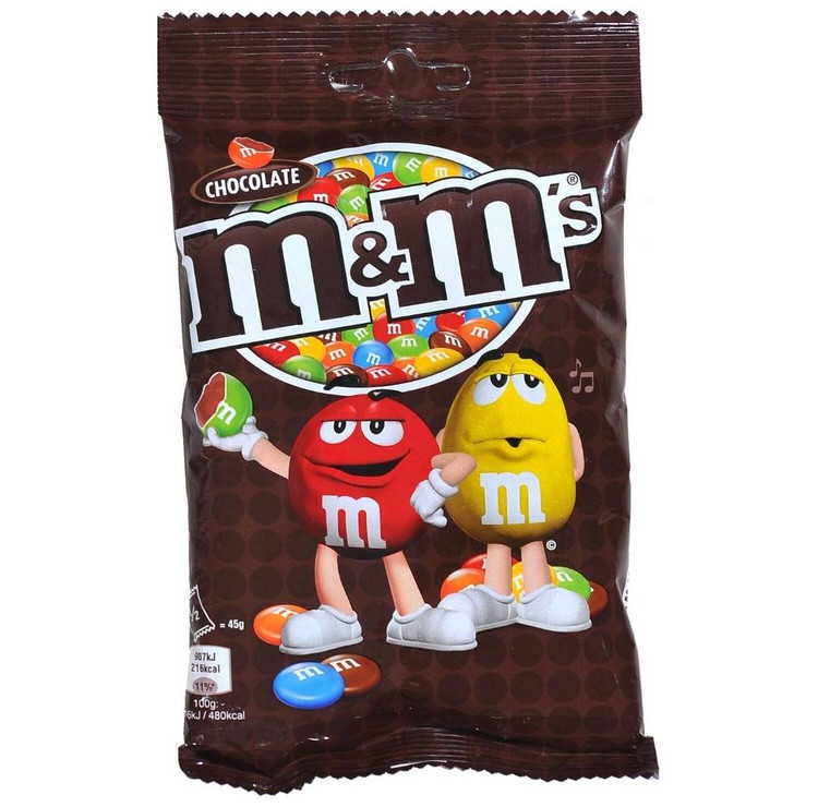M&M’s شکلات رنگی (M&M's Milk Chocolate)