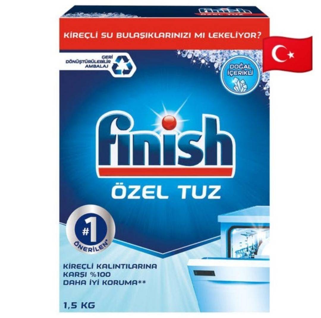 نمک ماشین ظرفشویی فینیش Finish Özel Tuz – وزن ۱۵۰۰ گرم