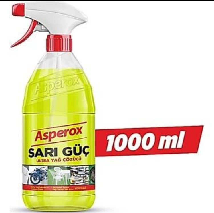 اسپری تمیز کننده و چربی زدای قوی آسپروکس Asperox Sarı Güç Ultra Yağ Çözücü