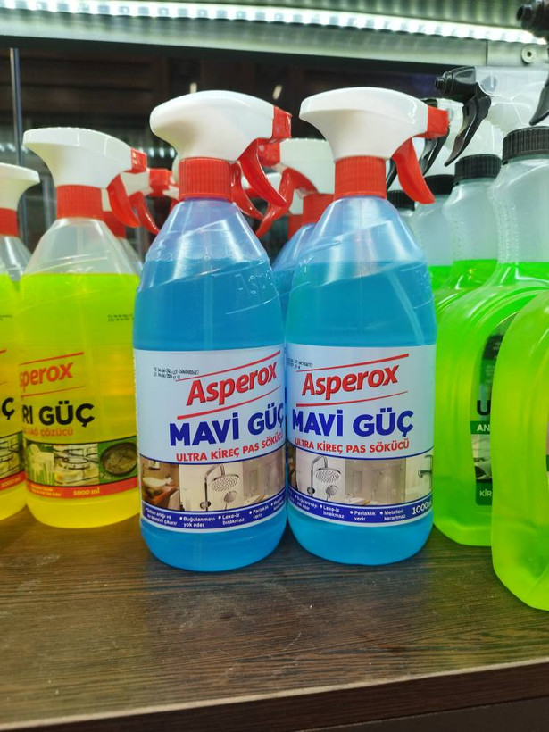 شوینده و تمیزکننده سطوح، رسوب زدا و زنگ بر Mavi Güç Ultra Kireç & Pas Sökücü