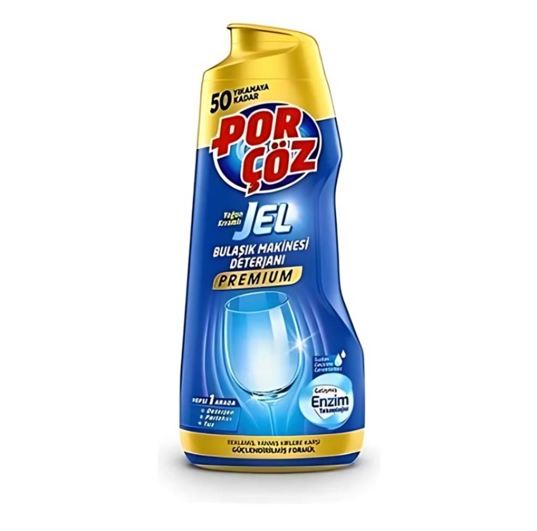 ژل شوینده ماشین ظرفشویی 🧼 Porçöz Premium Gel Bulaşık Makinesi Deterjanı