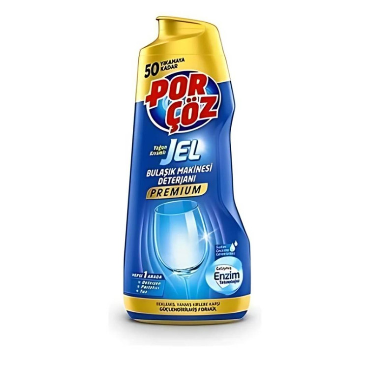 ژل شوینده ماشین ظرفشویی 🧼 Porçöz Premium Gel Bulaşık Makinesi Deterjanı